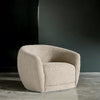 Antalya Modern Boucle Upholstered Accent Chair