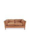 Marlow Aged Tobacco 2 Seater Leather Sofa