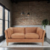 Marlow Aged Tobacco 2 Seater Leather Sofa