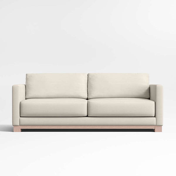 Antalya Modern Wood Frame Fabric 3- Seater Sofa