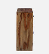 Sheesham Shoe Rack Cabinet In Natural Finish