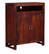 Sheesham Wood Shoe Cabinet In Honey Oak Finish