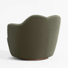Antalya Modern Upholstered Swivel Sofa Chair