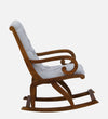 Modern Solid Wood Rocking Chair in Natural Finish