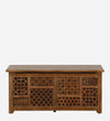 Modern Solid Wood Linen Trunk in Provincial Teak Finish