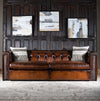 Trieste Architect Leather Sofa
