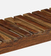ClassicSheesham Wood Bench In Rustic Teak Finish