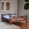 Traditional Handmade Solid Sheesham Wood Bed - All Sizes