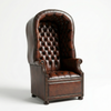 Heritage Chesterfield Tufted Porters Wing Chair
