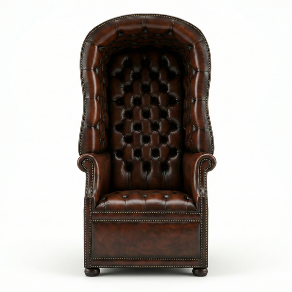 Heritage Chesterfield Tufted Porters Wing Chair