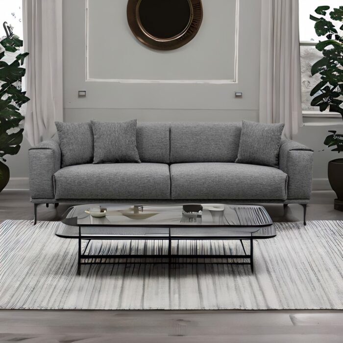 grey sofa, modern sofa