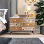 wooden drawer chest, chest of 3 drawers