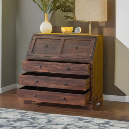 solid wood drawer chest