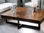 solid wood coffee table, wooden coffee table