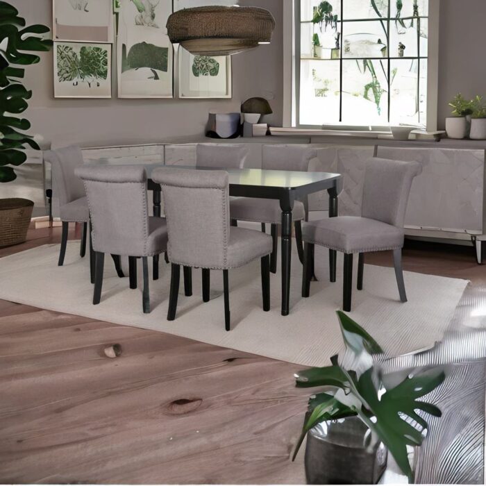 mango wood dining set, dining set with chairs