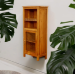 teak wood wall cabinet, wood wall cabinet