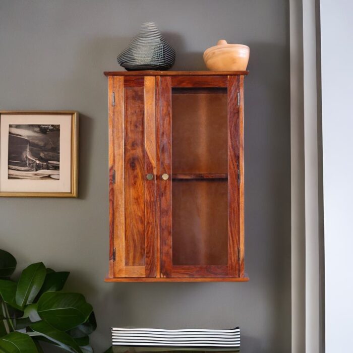 wooden wall cabinet