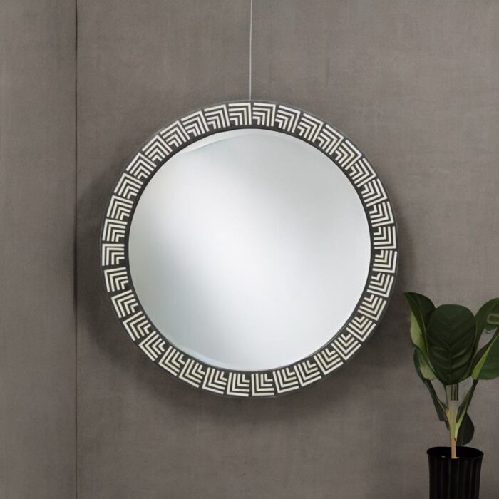 round wall mirror, large wall mirror