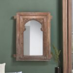 wooden mirror frame, solid wood mirror