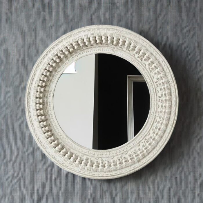 round mirror frame, round wall mirror