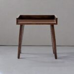 solid wood end table, wooden end table