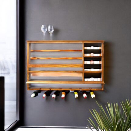 wall mounted wine rack, wall wine rack