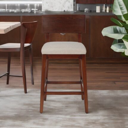 wooden bar chair, cafe chair