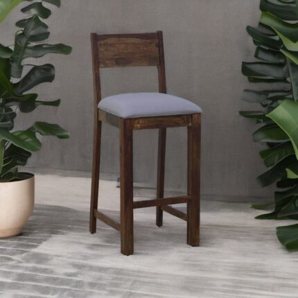wood bar chair, solid wood bar stool