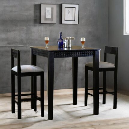 2 chair dining table, 4 chair dining table