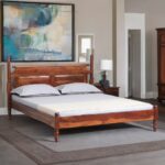 solid wood bedroom bed