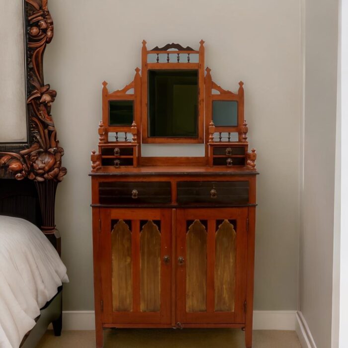 wooden dressing table, solid wood dressing table