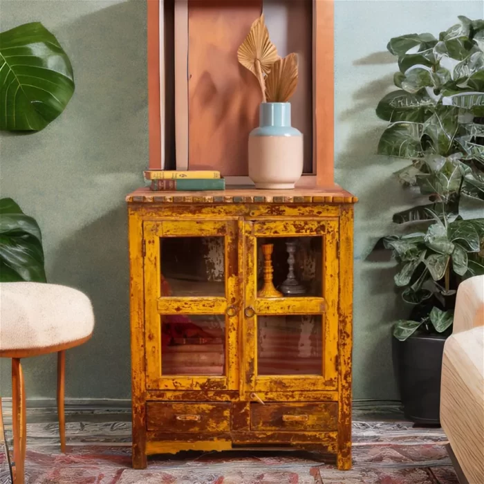 mango wood cabinet, small wooden cabinet