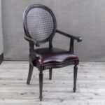 Solid Wood Rattan Dining Chair