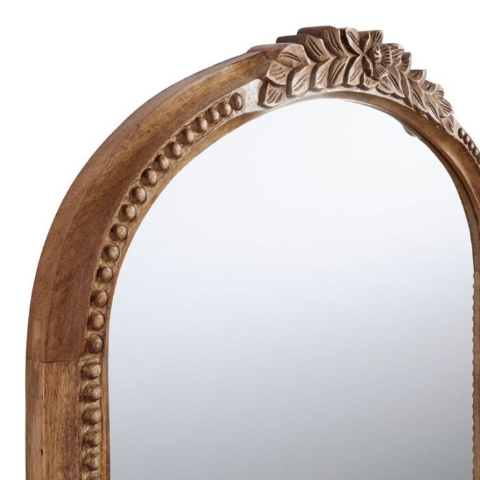 Amaya Hand Carved Vanity Mirror - Image 2